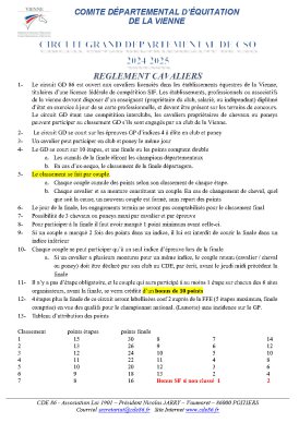 REGLEMENT CSO